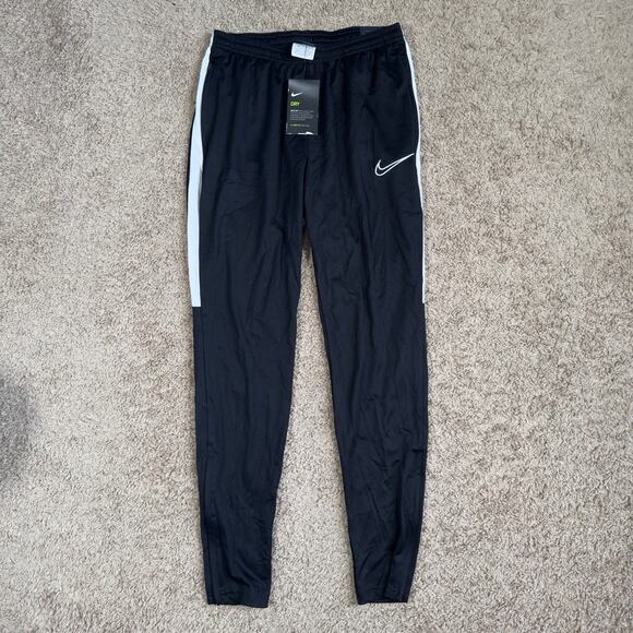 Nike Dri Fit Mens S Black Academy Pro Soccer Sweatpants Joggers AJ9729 010 New - Picture 1 of 9